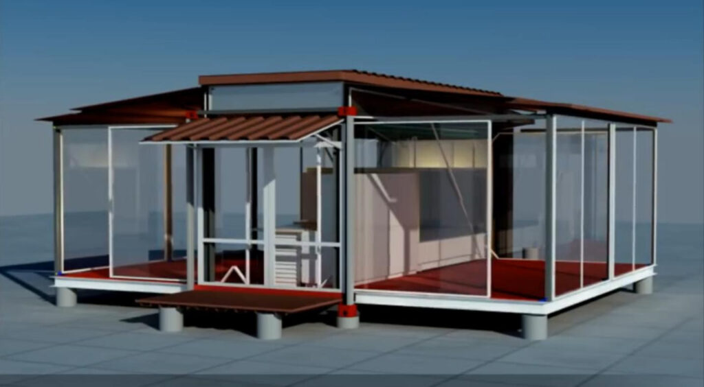 Stability of Container Cabin Structure：