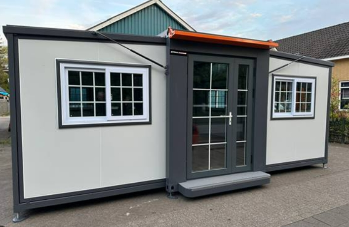 Shelter mode container homes