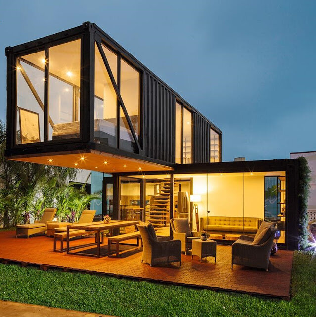 expandable container homes