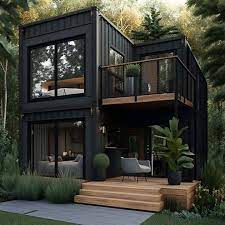 black container home 