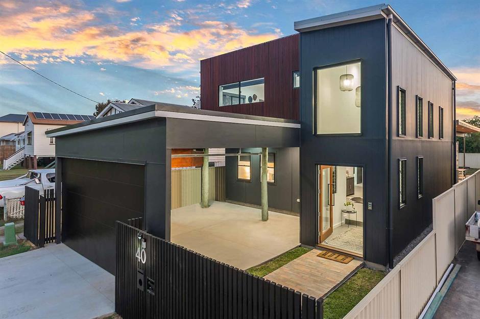 double-story container homes