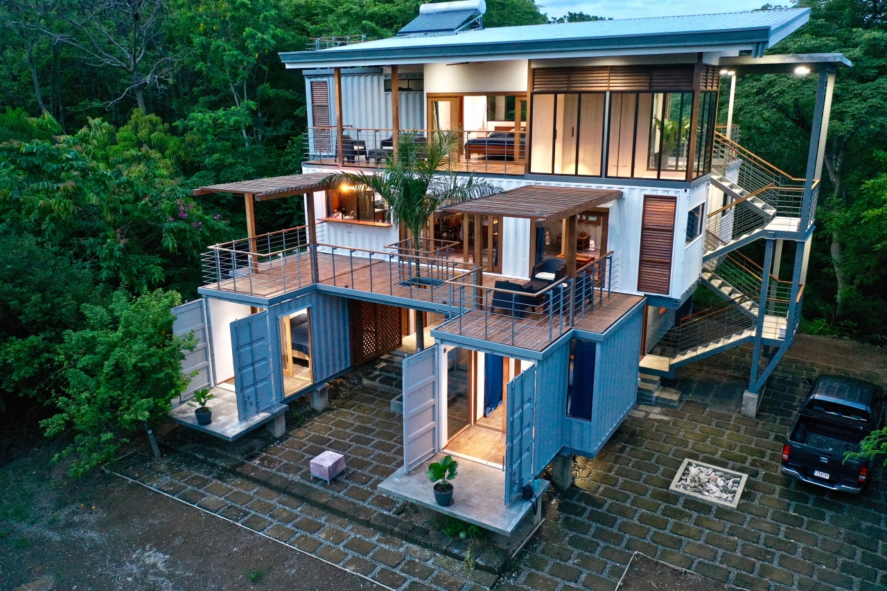 Container house eco-designs