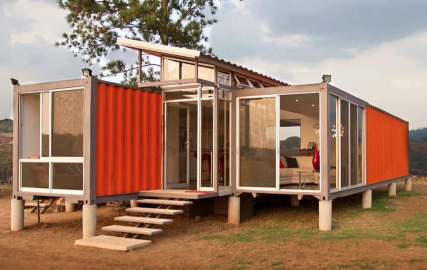 Compact container homes