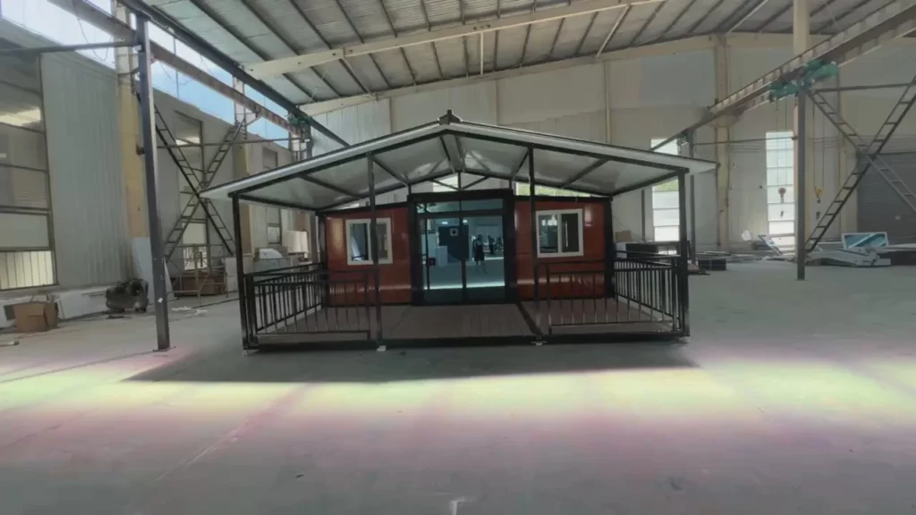 cozy container home