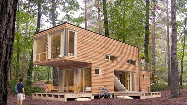 Eco-friendly container houses