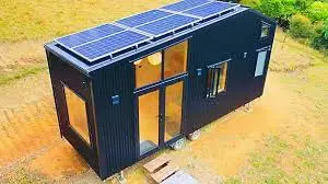 prefabricated container solar house